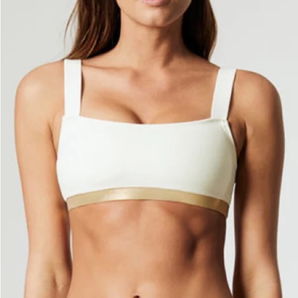 Never Worn Solid And Striped Bikini Brigitte Bott… - image 1